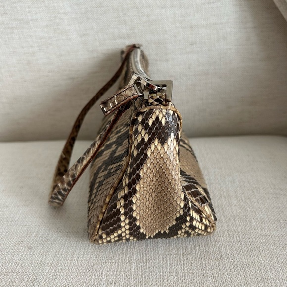 Vintage Ferragamo Snakeskin Python Shoulder Bag - Picture 7 of 12
